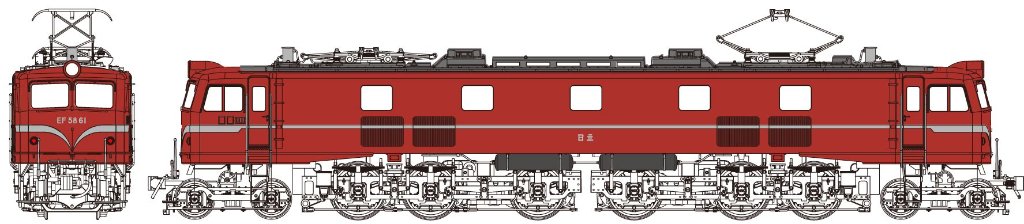 国鉄EF5861一般使用時「ぶどう2号」の画像
