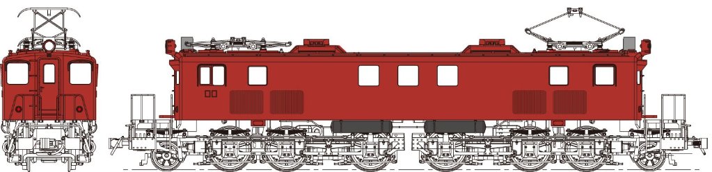 1・80 オリジナル鉄道模型および関連商品/国鉄EF5861・EF5860