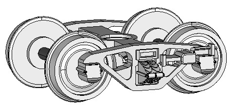 TR41C（プレート車輪付、１両分）画像