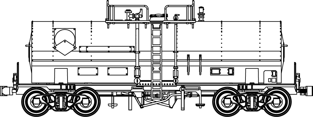 タキ7750（付属インレタ・デカール-日曹、日石輸）2両1セットの画像