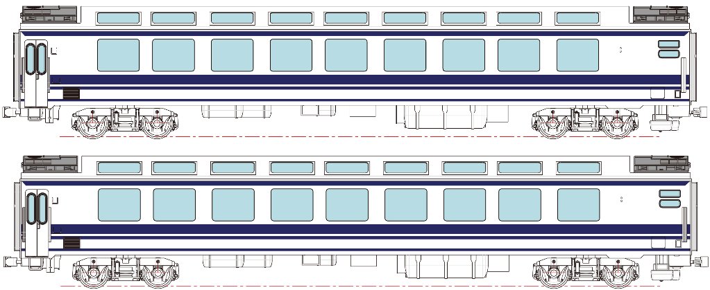 【特別セール品】 ユーロライナー増結2両セット 鉄道模型