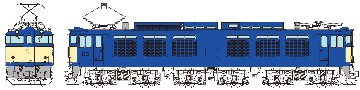EF64-0代7次車国鉄標準色画像