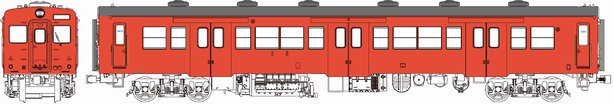 国鉄キハ30首都圏色、動力なしの画像