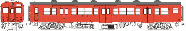 国鉄キハ35首都圏色、動力付の画像