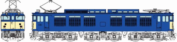 EF64-0代4次車国鉄標準色の画像
