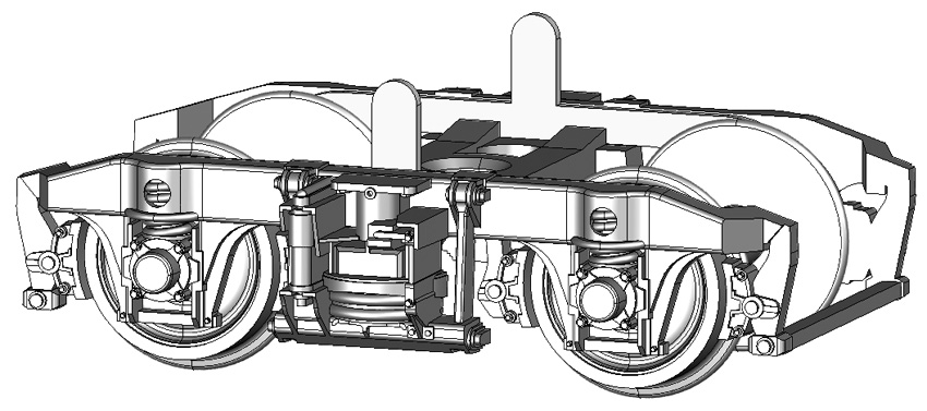 TR55（プレート車輪付、１両分）の画像