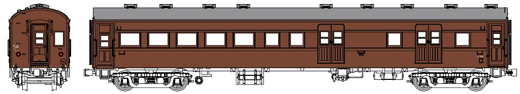 オエ61（オハユニ61改造タイプ）の画像