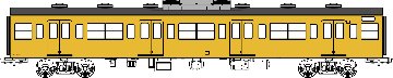 国鉄103系非ユニット窓・冷房車・黄色5号(サハ103)の画像