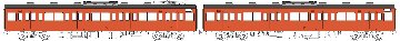 国鉄103系非ユニット窓・冷房車・朱色1号(モハ103+モハ102(M))の画像