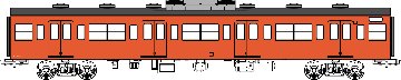 国鉄103系非ユニット窓・冷房車・朱色1号(サハ103)の画像