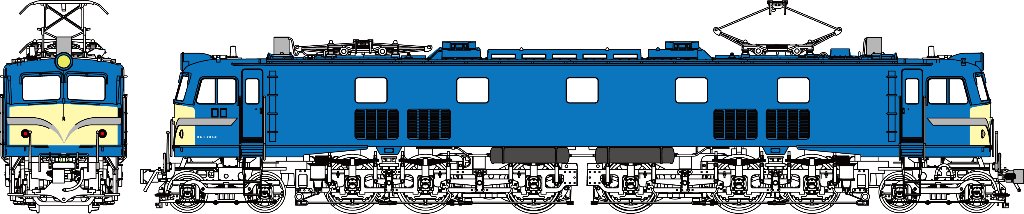 国鉄EF58(大窓・前面警戒色)の画像