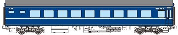 ナハネ20（外開非常口、3本帯）の画像