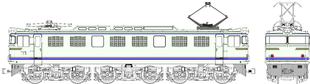 1・80 オリジナル鉄道模型および関連商品/国鉄「やすらぎ」12系和式客車＆国鉄EF60第2次量産型(15～46）｜トラムウェイ