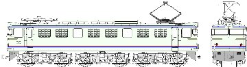 国鉄EF60第2次量産型やすらぎ色の画像