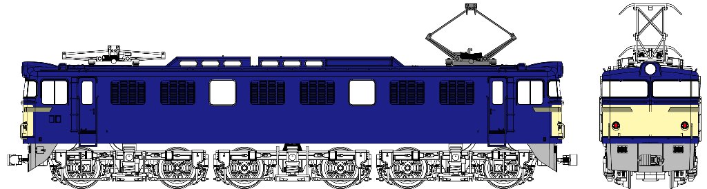 国鉄EF60第2次量産型一般色1灯 の画像