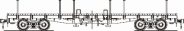 自由形チキ(TR41台車) キット2両セットの画像