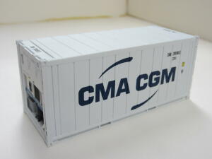 1/76 20ftコンテナ (CMA CGM Reefer)画像