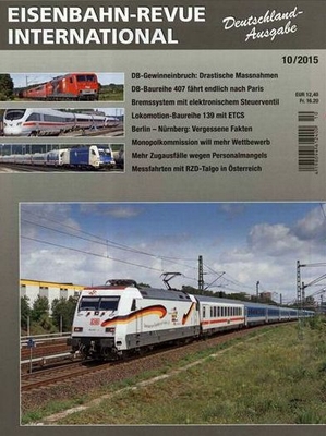 Eisenbahn Revue Internatinal　2024年年間定期購読 (11冊/年)画像