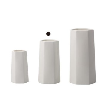 The VASE_type D 8L7.5W16H (ザ ベース タイプ)【WHITE】の画像