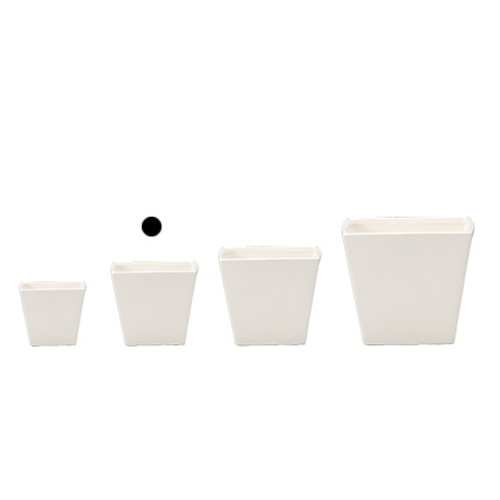 COLOR VASE_SQUARE 8.5□8H (カラー ベース)【WHITE】の画像