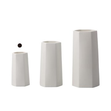 The VASE_type D 6.5L6W12H (ザ ベース タイプ)【WHITE】の画像