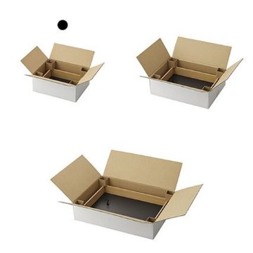 Cardboard box for MESSAGE BOARD FRAME&BOX (カードボードボックス フォー メッセージボード フレームアンドボックス)の画像
