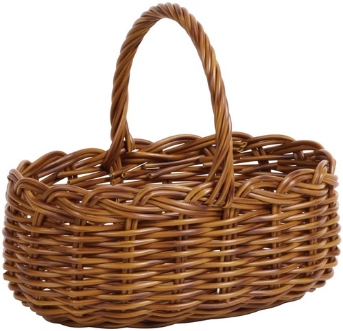 PEオーバル手付バスケットSの画像