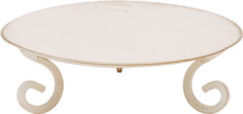 キャンドルトレイ小【アイボリーゴールド】の画像