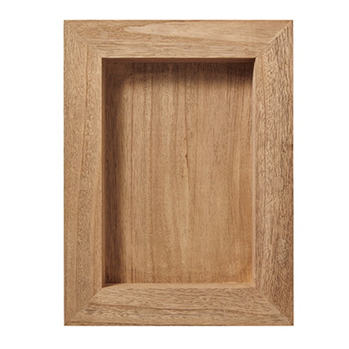 Shabby wood frame_40L30W6.5H (シャビー ウッド フレーム)【NATURAL BROWN】の画像
