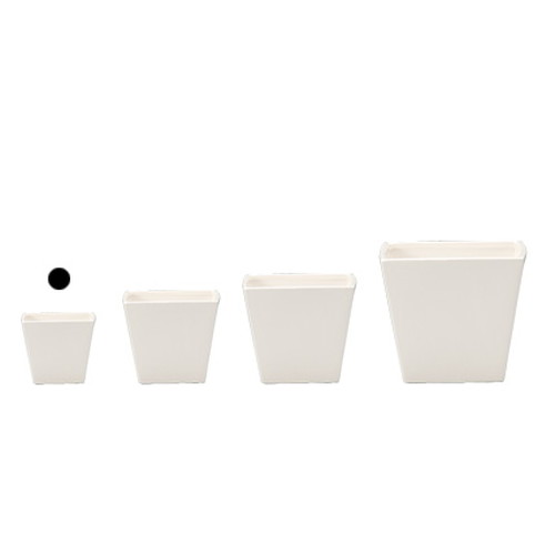 COLOR VASE_SQUARE 6.5□6H (カラー ベース)【WHITE】の画像