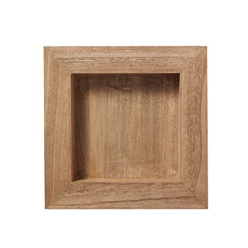 Shabby wood frame_30□6.5H (シャビー ウッド フレーム)【NATURAL BROWN】の画像