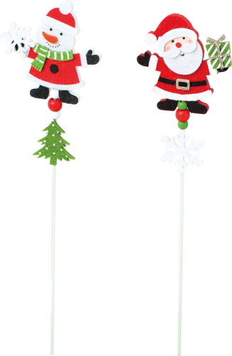 フェルトサンタ&スノーピック2ASTの画像