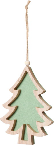 ウッドフェルトツリーハンガーGRの画像