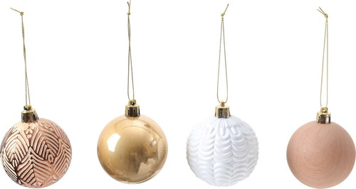 60mmウッドルックミックスボール8Pの画像