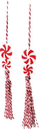 キャンディータッセルオーナメント2Pの画像