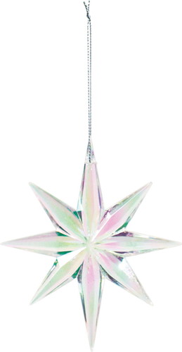 アクリルオーロラスターオーナメントの画像