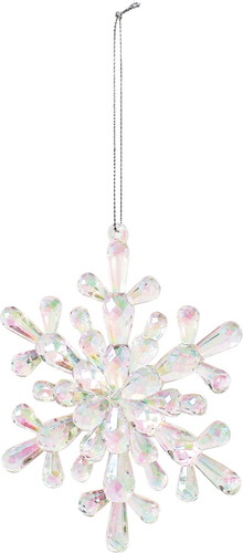 アクリルオーロラスノーオーナメントの画像