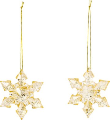 ホイールスノーオーナメント2P GOの画像