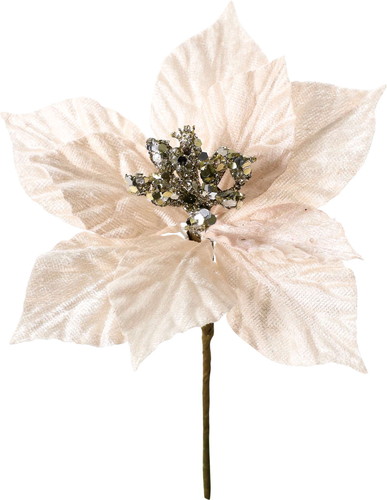 グリッターポインセチアピックCHPの画像