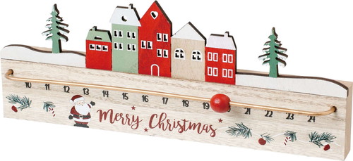 カラフルウッドアドベントカレンダーの画像