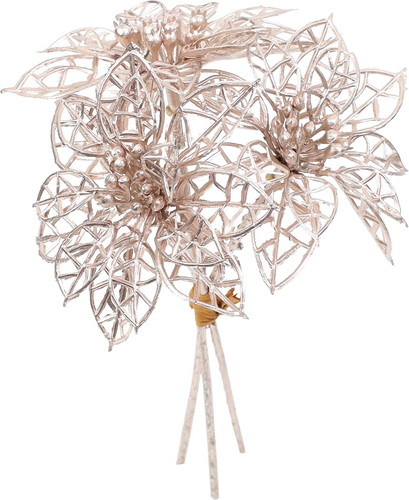 グリッターポインセチアバンドルの画像