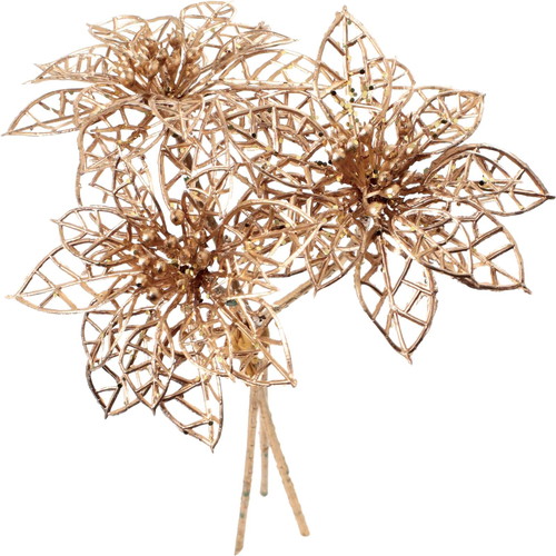 グリッターポインセチアバンドルの画像