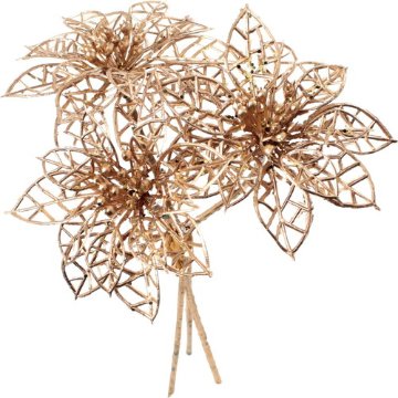 グリッターポインセチアバンドルの画像