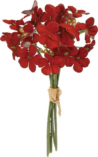 ベルベットミニフラワーピック5Pの画像