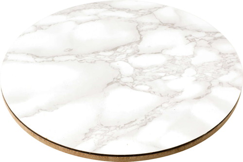 マーブルルックラウンドプレートWの画像