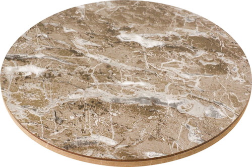 マーブルルックラウンドプレートBRの画像
