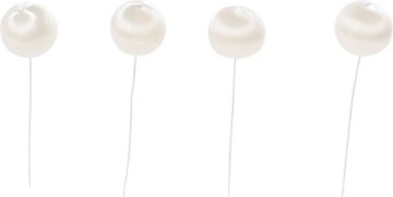 30mmサテンボールピック4P Wの画像