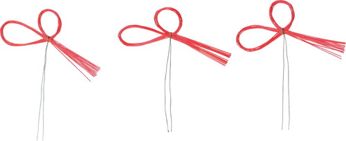 ミニ水引ピック3P Rの画像