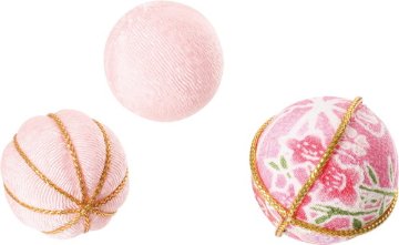 ちりめん玉 桃3Pの画像