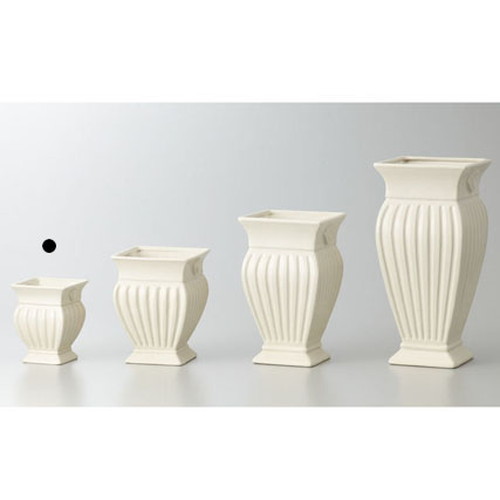 CLASSIC VASE_9□11.5H (クラシック ベース)【IVORY】の画像